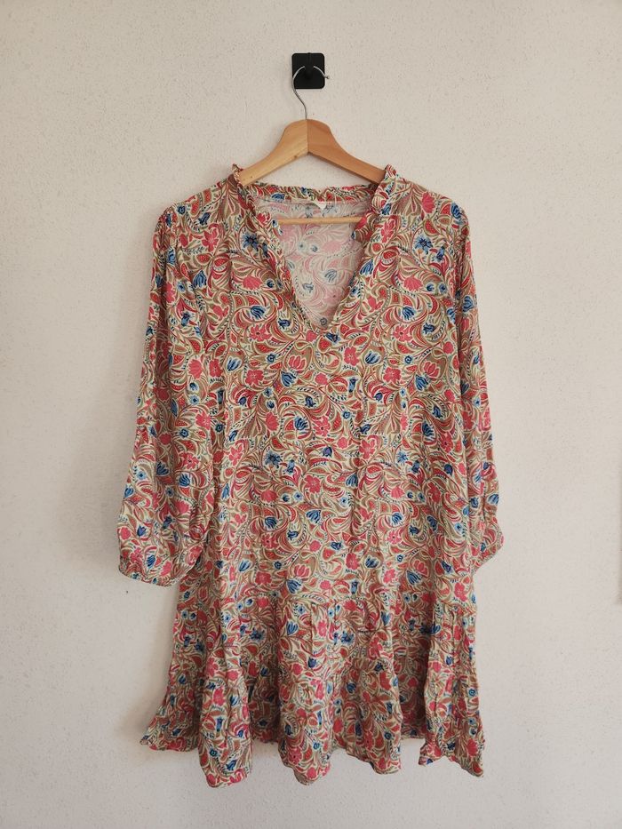 🌺 Robe bohème fluide Hug & Clau – Taille M – Très bon état - photo numéro 7