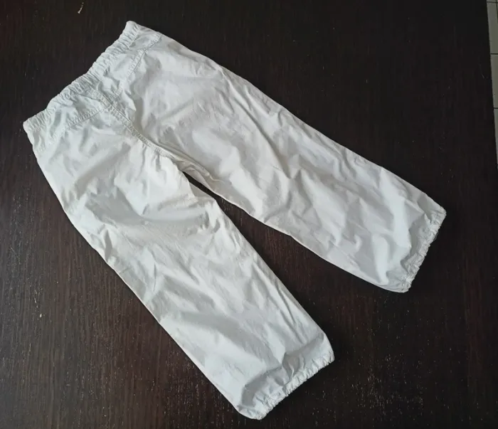 Pantalon léger blanc Dubbster 5 ans - 110cm - photo numéro 4