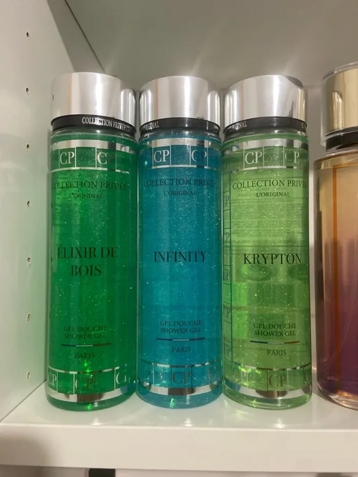 Gel douche collection privée