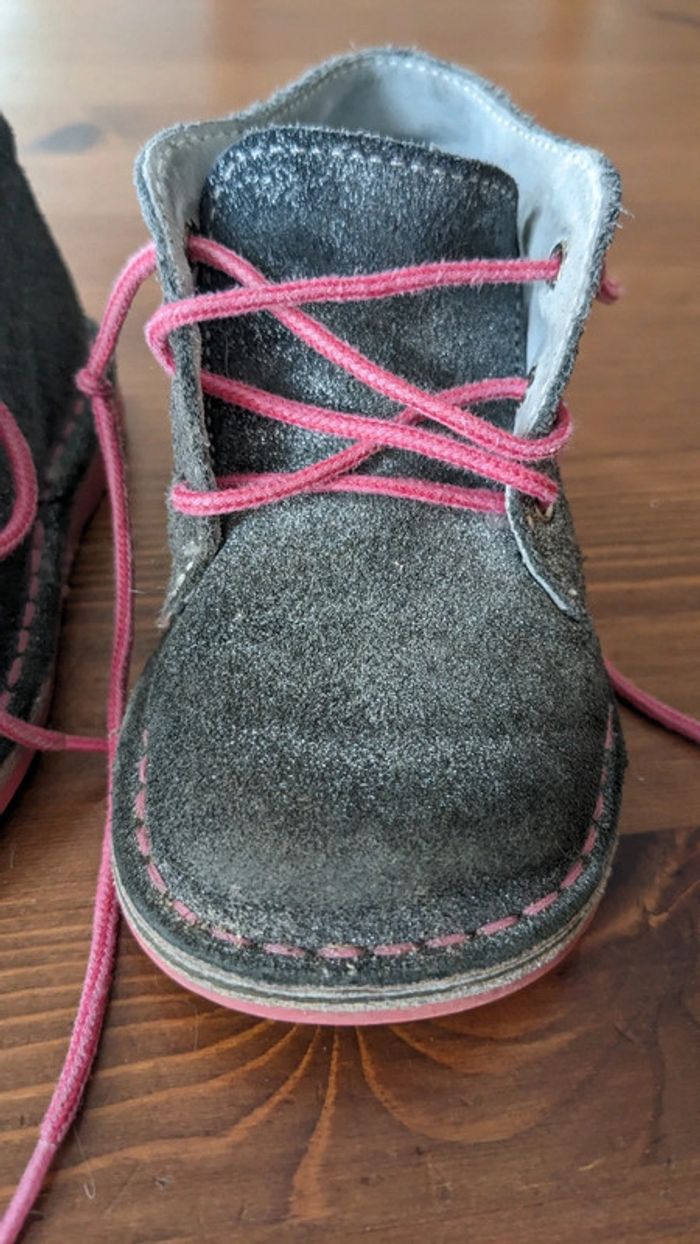 Chaussures montantes cuir suédé Vertbaudet 20 - photo numéro 3