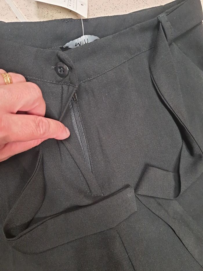 Pantalon fluide noir 36 mim - photo numéro 4