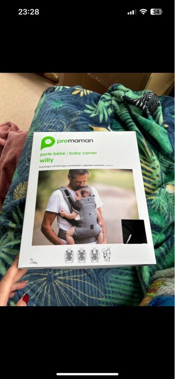 Porte bébé premaman