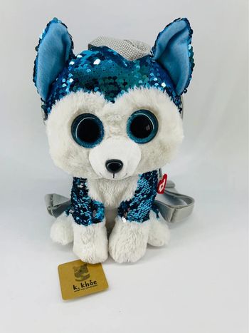 Sac à dos Sequins Slush le chien Bleu