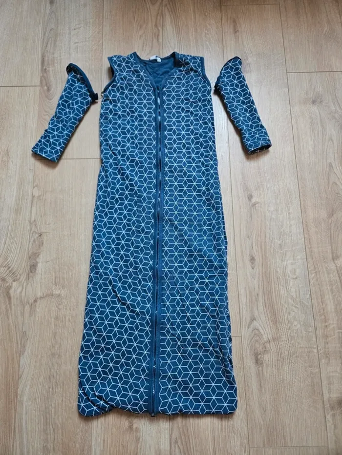 Gigoteuse / turbulette bleu 110 cm