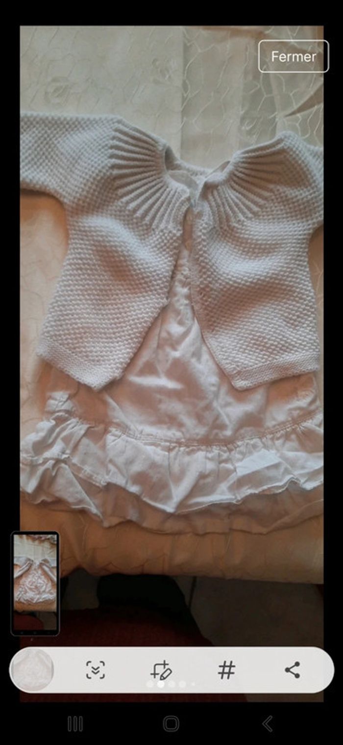 Robe à froufroufrou ensemble 3mois - photo numéro 3