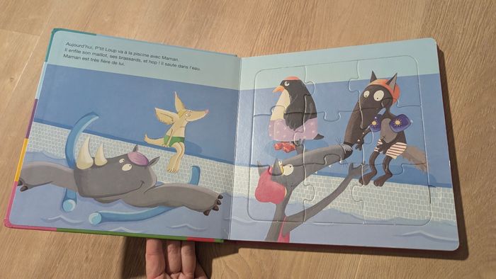 Livre puzzle P'tit Loup - photo numéro 2