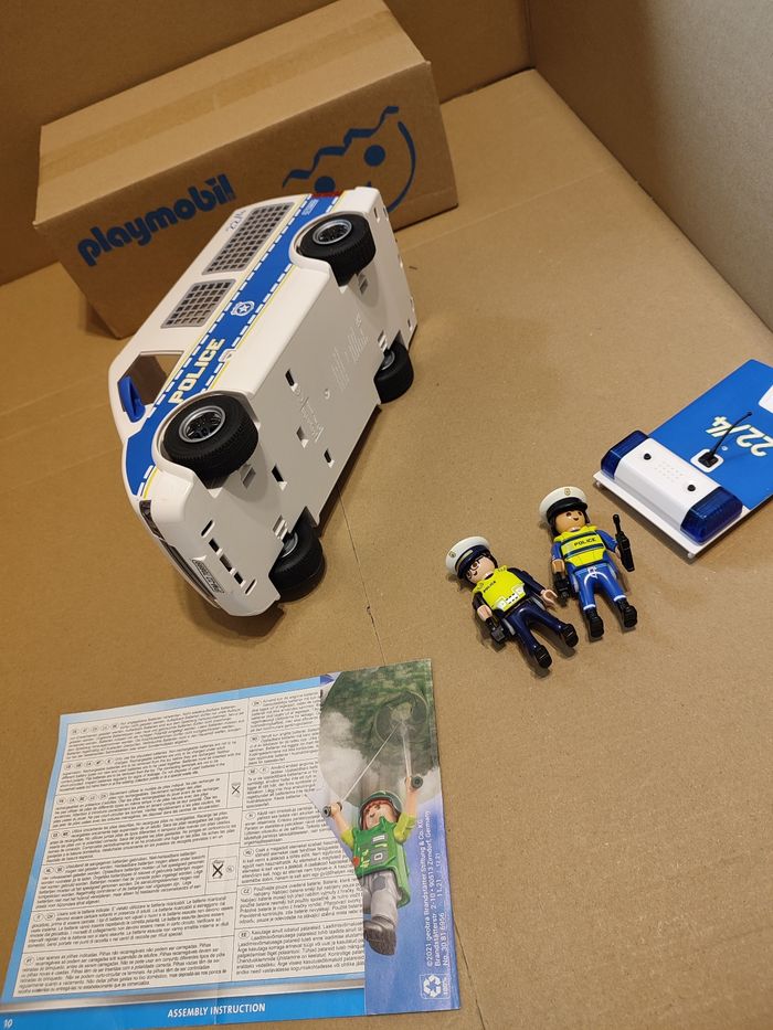 Playmobil 70899 Fourgon de police -occasion - photo numéro 7
