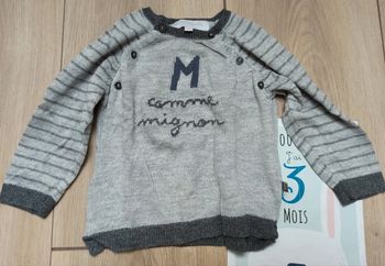 Pull fin 3 mois
