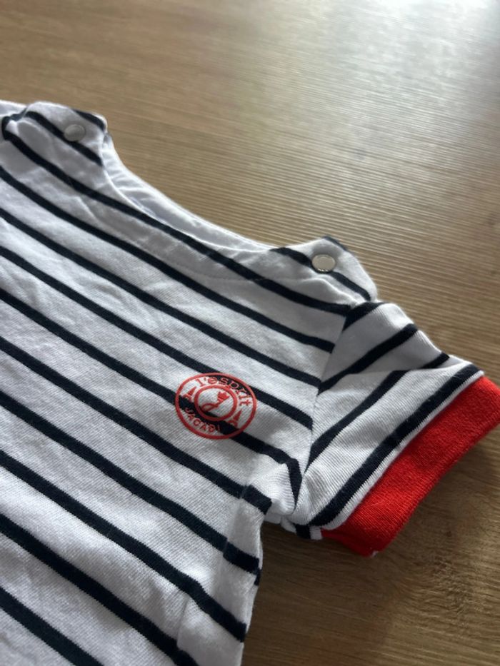 T shirt marinière Jacadi - photo numéro 2