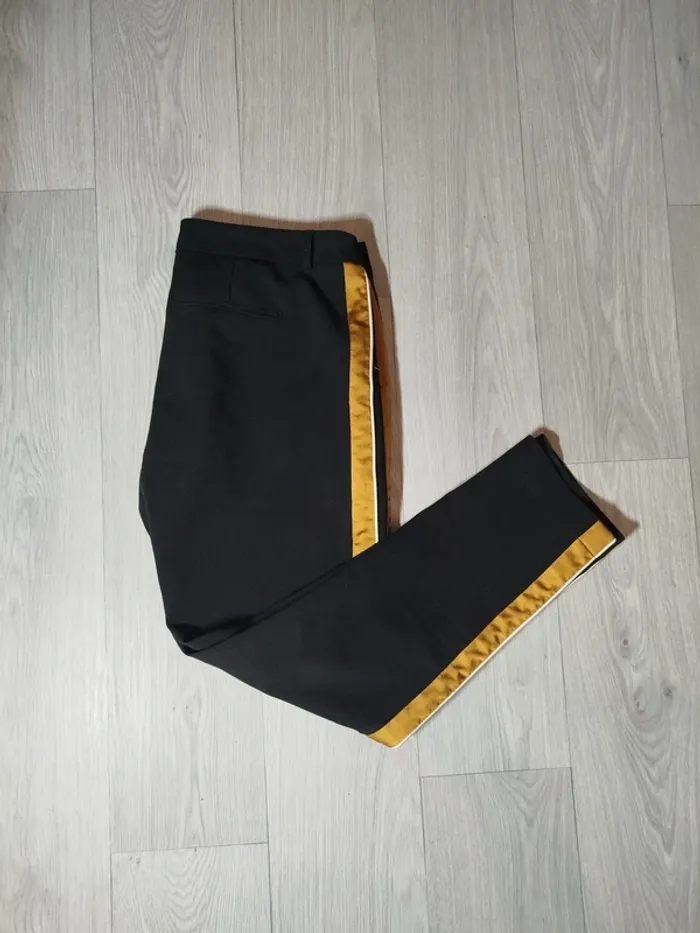 Jogging Scotch & Soda Noir et Doré Taille M Femme 👖