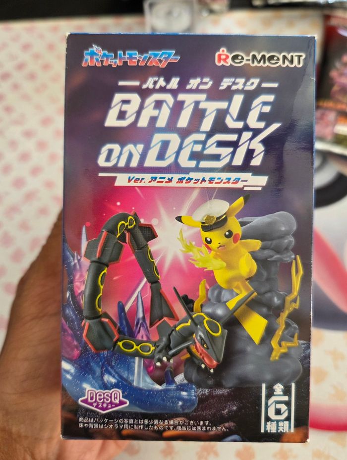 Figurine Pokémon Battle on Desk (Ré-Ment / Pokémon Center Japon)