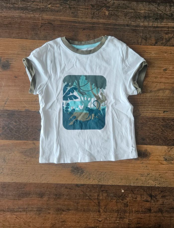 T-shirt manches courtes garçon 18mois Obaïbi