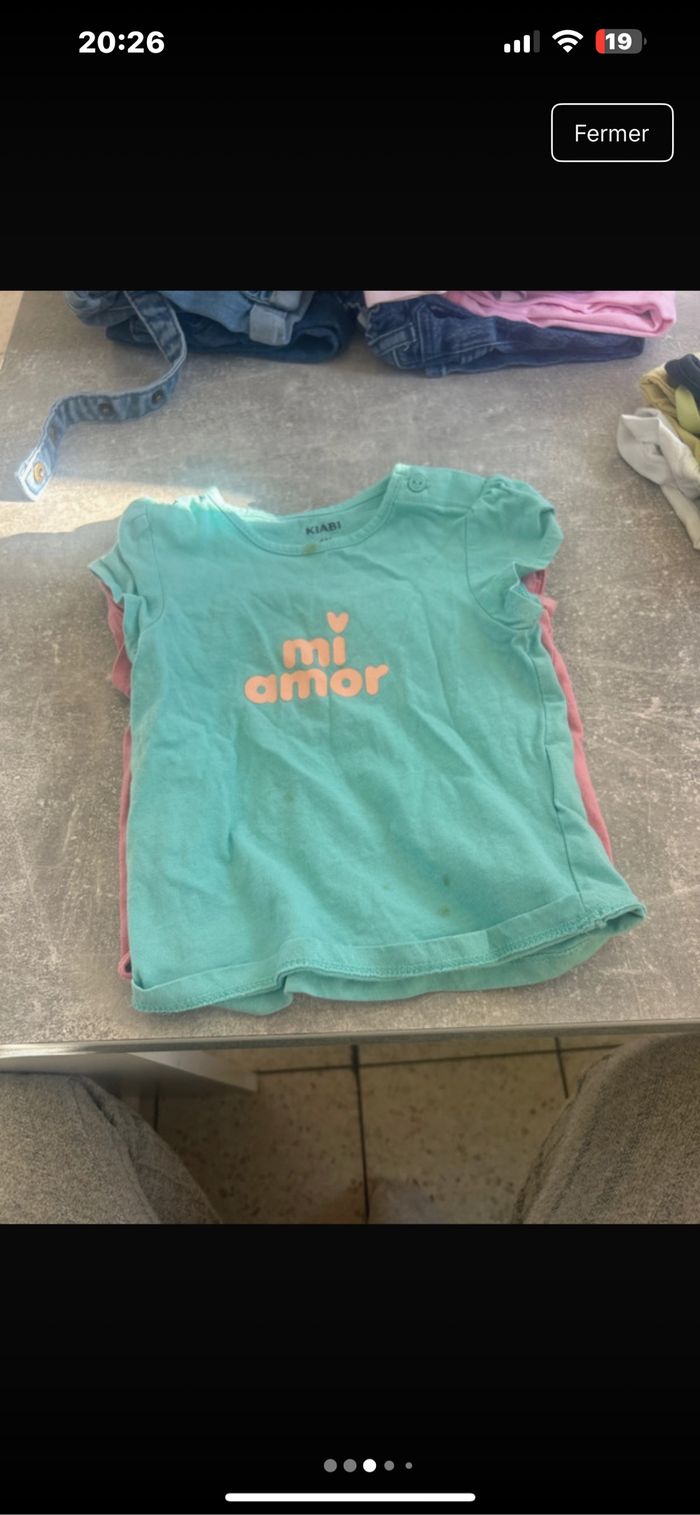 Lot tee shirt - photo numéro 3