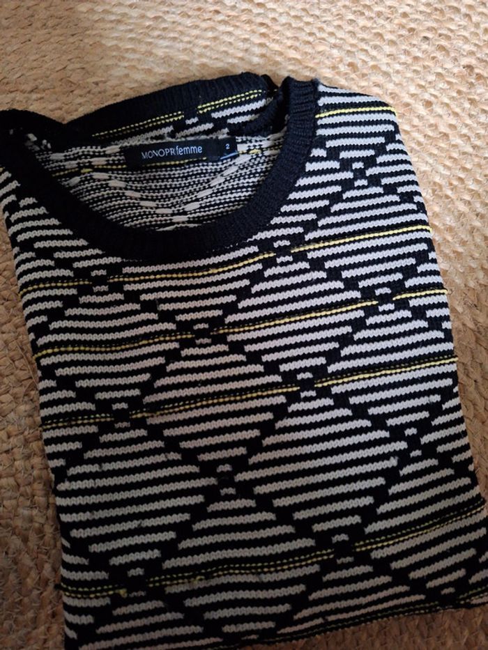 Petit pull monoprix manches courtes - photo numéro 12