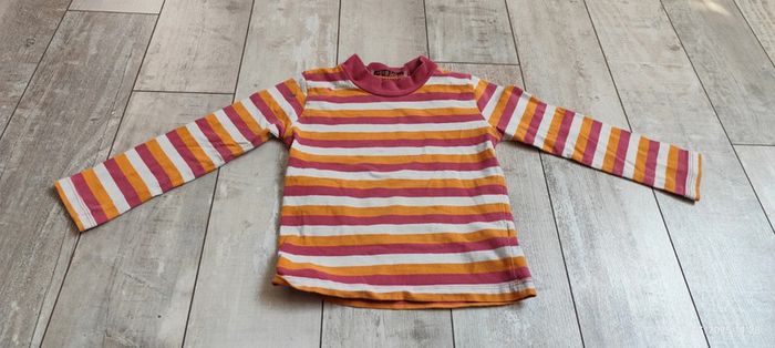 T-shirt rayé Lisa rose T4A