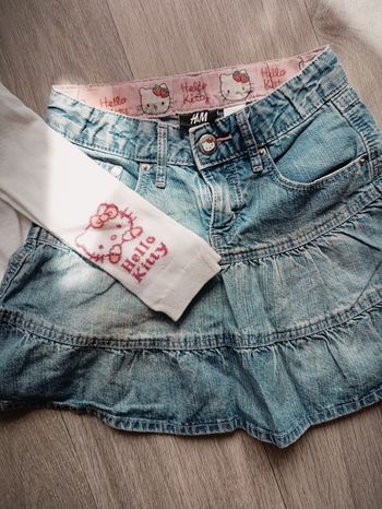 Jupe en jean H&M fille 5 ans 