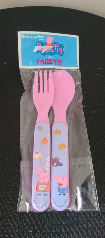 Couverts Peppa Pig