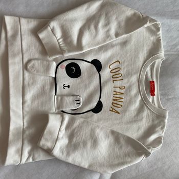Sweat shirt panda