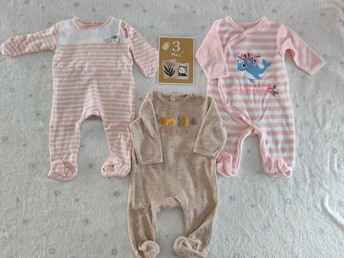Lot pyjamas fille