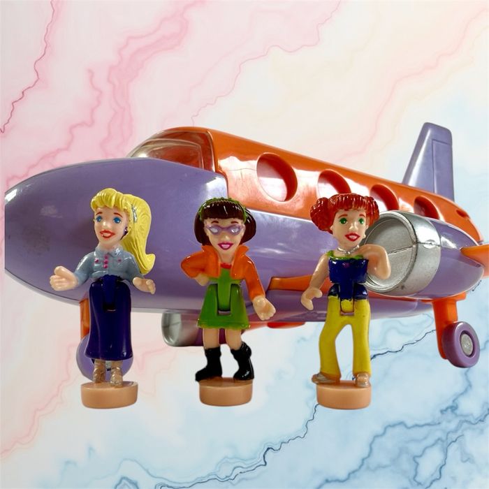 Polly Pocket Tour Jet 1998 Vintage Mattel - photo numéro 2