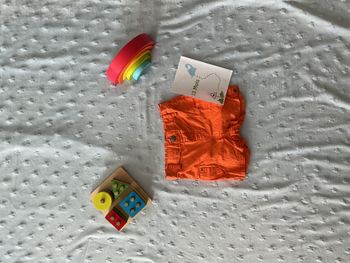 short orange kitchoun 12 mois