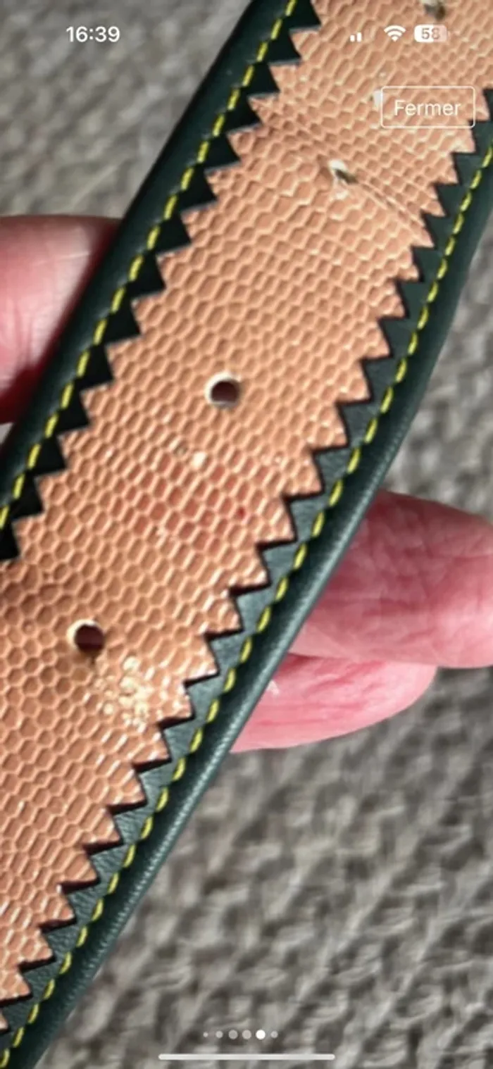 Ceinture vintage année 90 - photo numéro 6