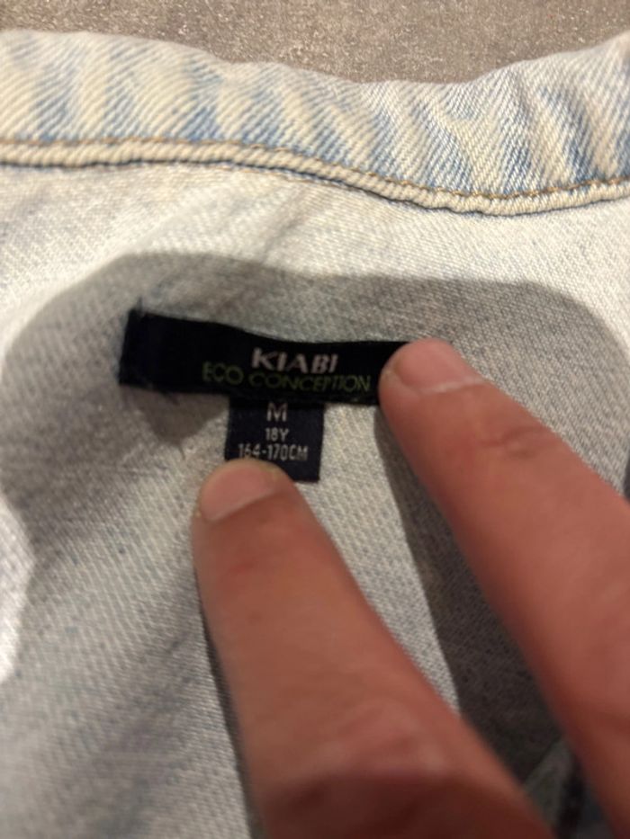 Veste en jeans fille - photo numéro 4