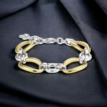 Bracelet bi-colore