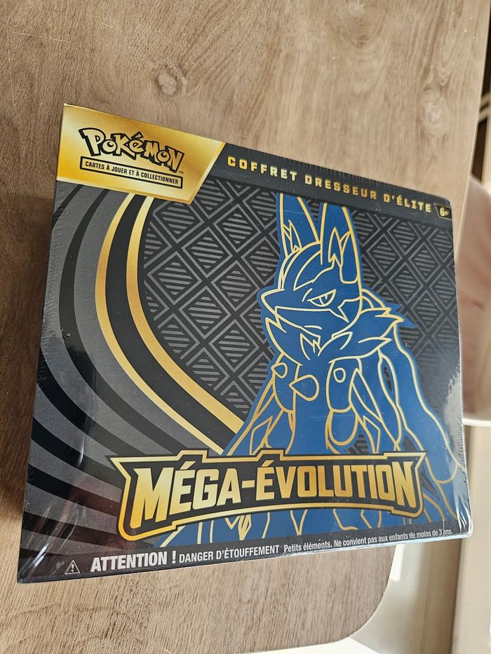 Pokémon : Coffret Dresseur d’élite Méga Évolution – Lucario JCC Pokémo - photo numéro 2