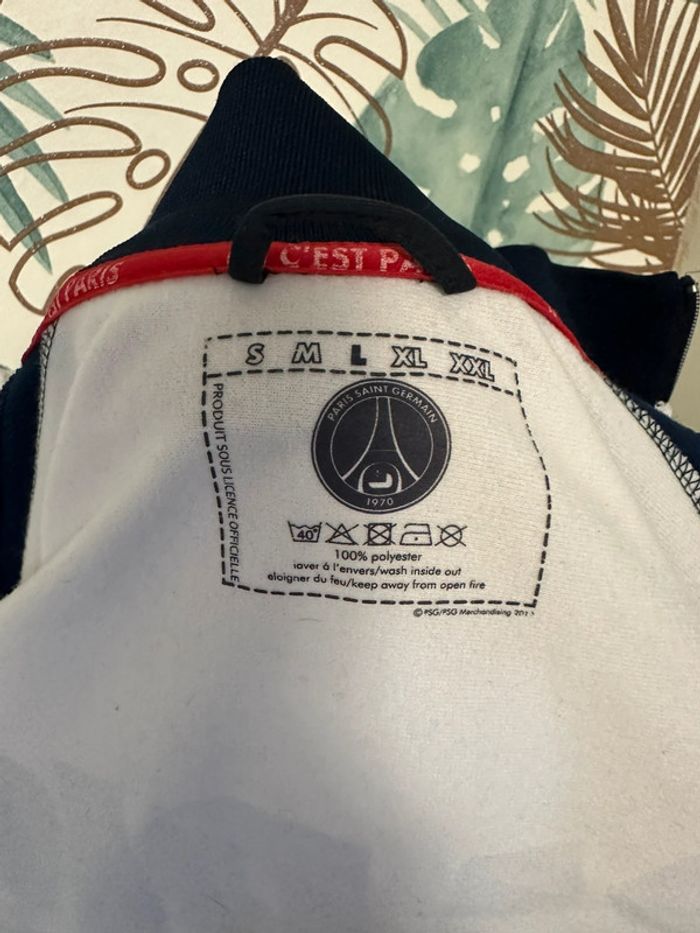 Gilet licence officielle PSG tL - photo numéro 4