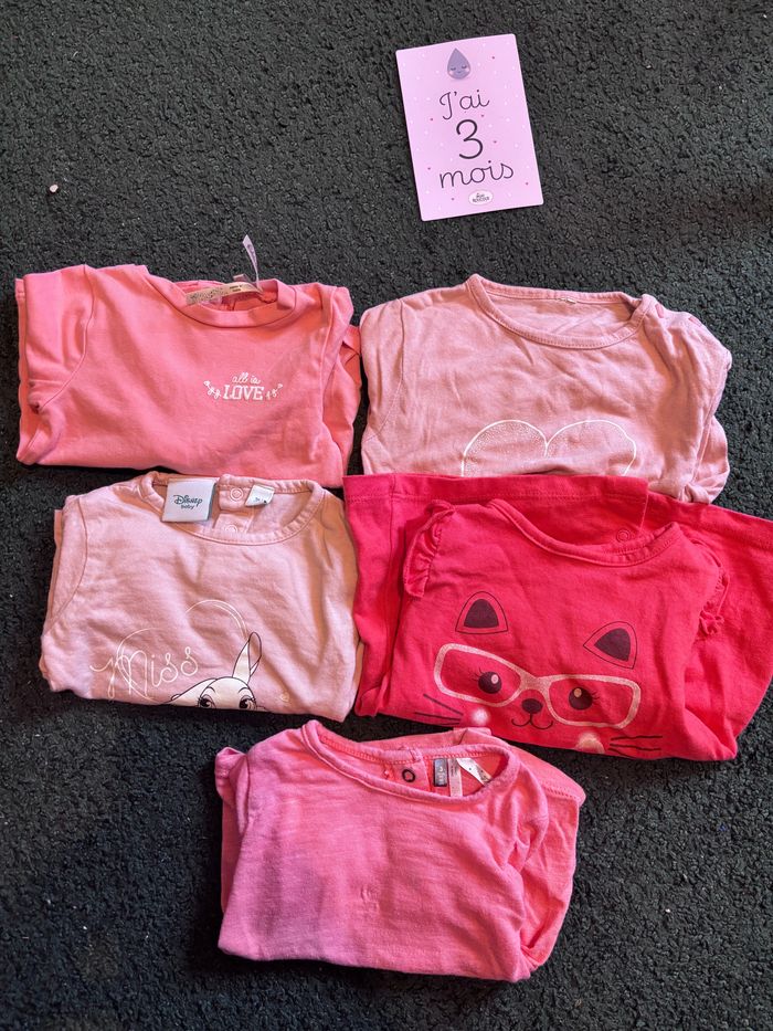 lot de 5 t shirt