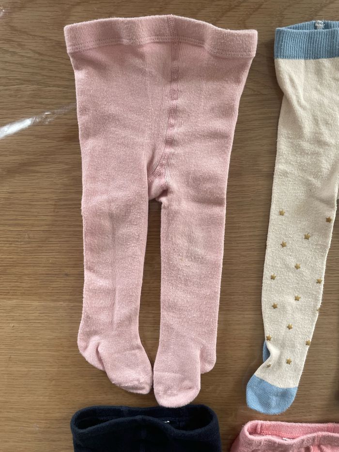 Lot de 4 collants 6-9 mois - photo numéro 2