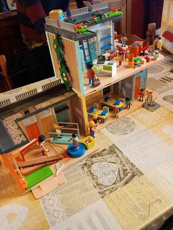 École et gymnase playmobil