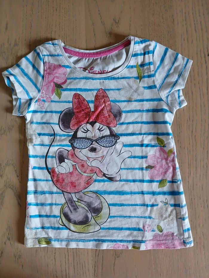 Tee-shirt fille"Minnie" 4 ans