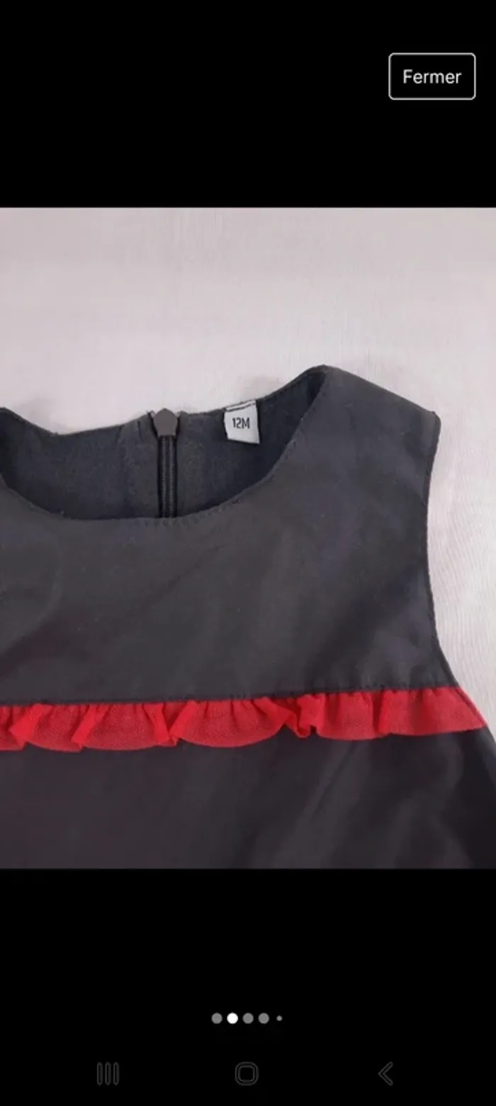 Robe 12 mois doublée - photo numéro 2