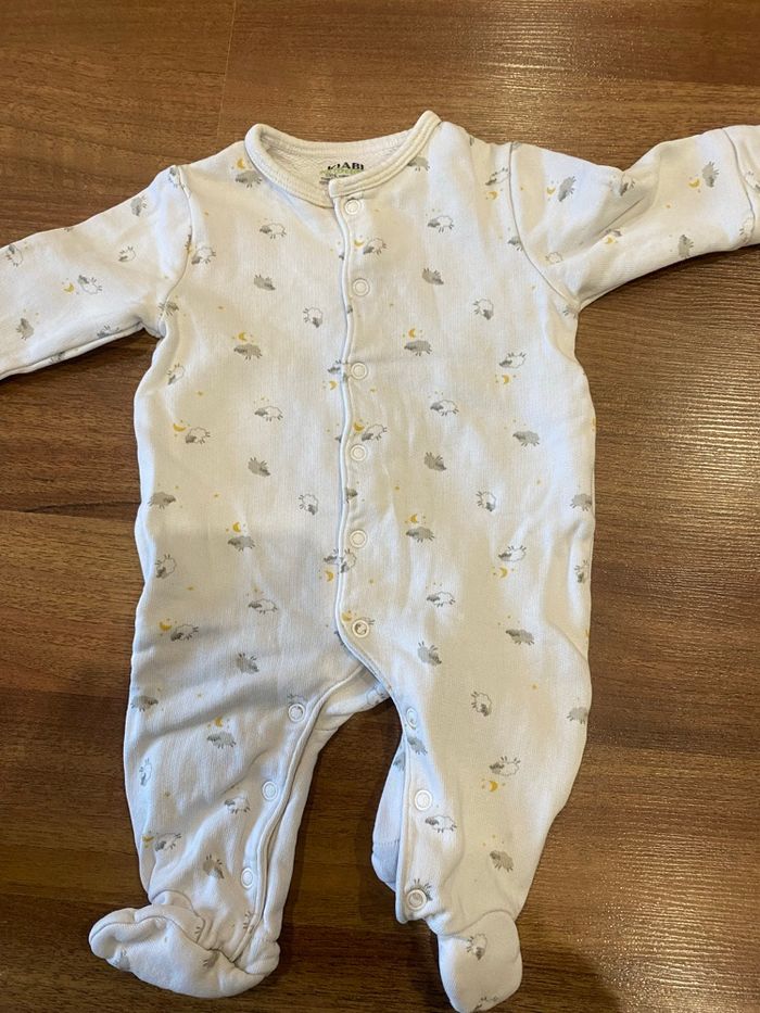 Lot 3 pyjamas bébé hiver - photo numéro 2