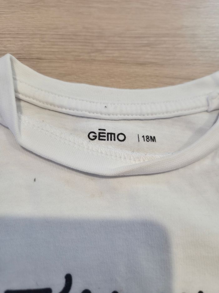 Tee-shirt manches longues, Gémo, 18 mois. - photo numéro 2