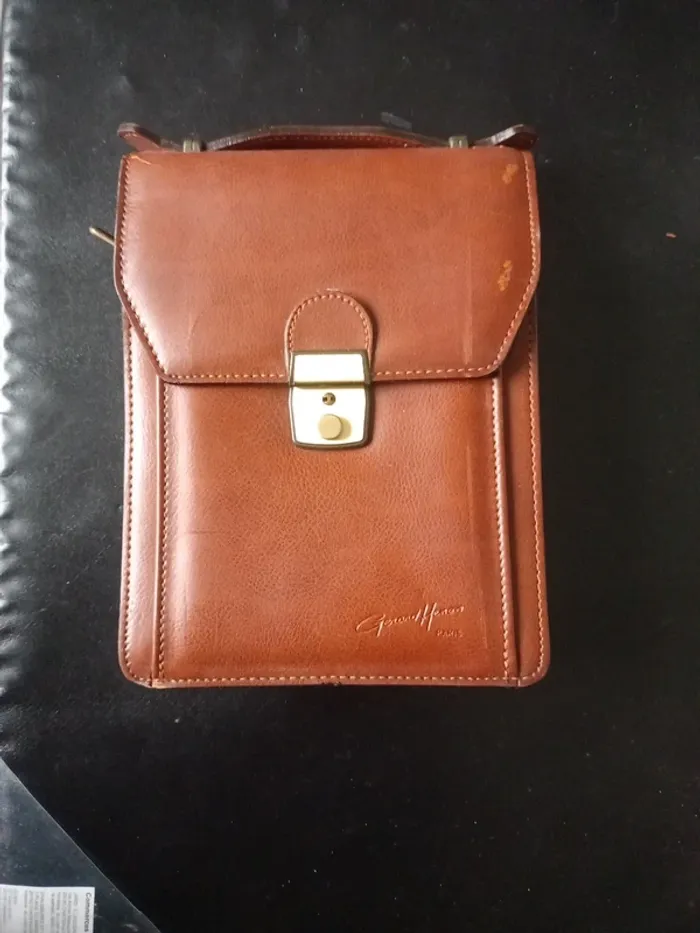 Sacoche cuir homme