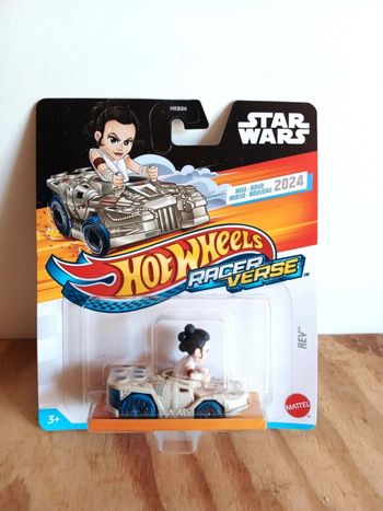 Voiture Mattel Hot Wheels Racer Verse Star Wars Rey 1:64