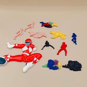 Lot formes en plastique et silicone - Power rangers