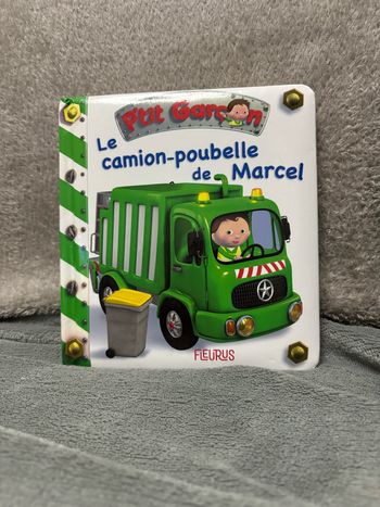 Livre « le camion poubelle de Marcel »