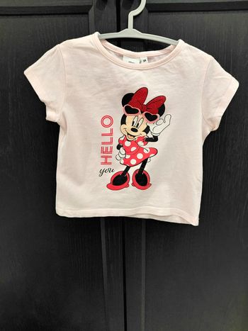 T-shirt manches courtes Minnie Mouse Disney 3 ans