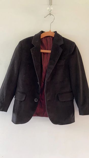 Blazer en velours garçon