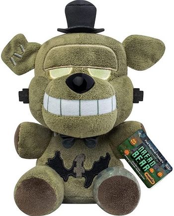 Funko Plush: Five Nights at Freddy's (FNAF) Dreadbear - Dreadbear- Peluche à Collectionner