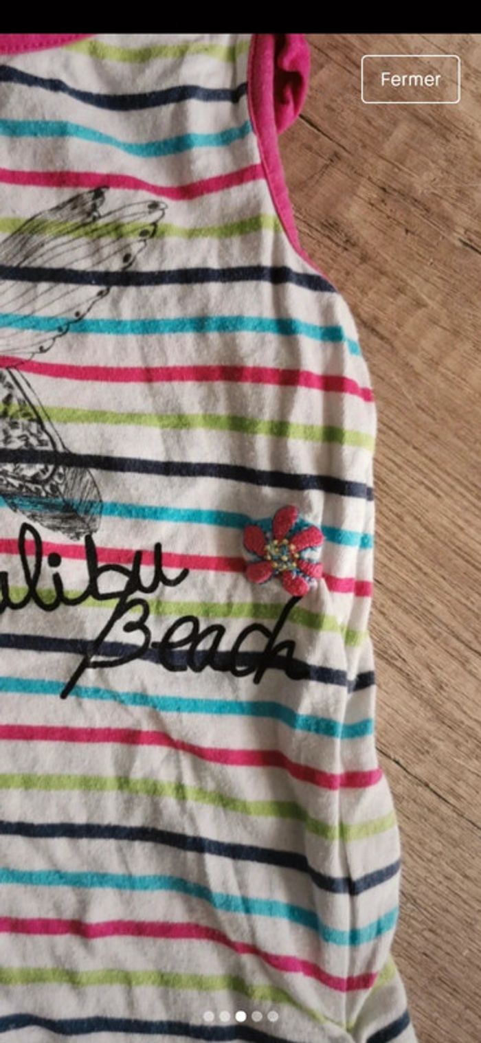 Sublime haut débardeur tee shirt orchestra coloré - photo numéro 3