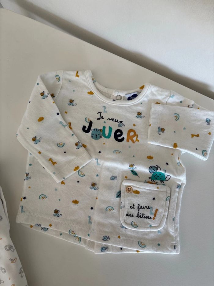 Lot de 2 tee shirt manches longues 3M - photo numéro 4