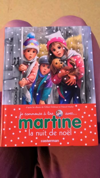 Livre Martine, la nuit de Noël.