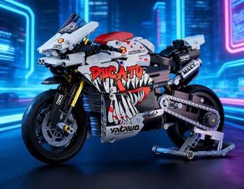 Moto de gp technic (compatible lego)