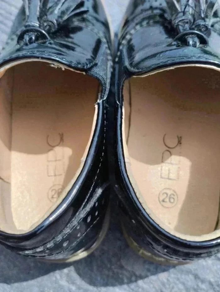 🦋 Magnifique mocassins, derbies, richelieu à franges P 26 Boutique Locale - photo numéro 4