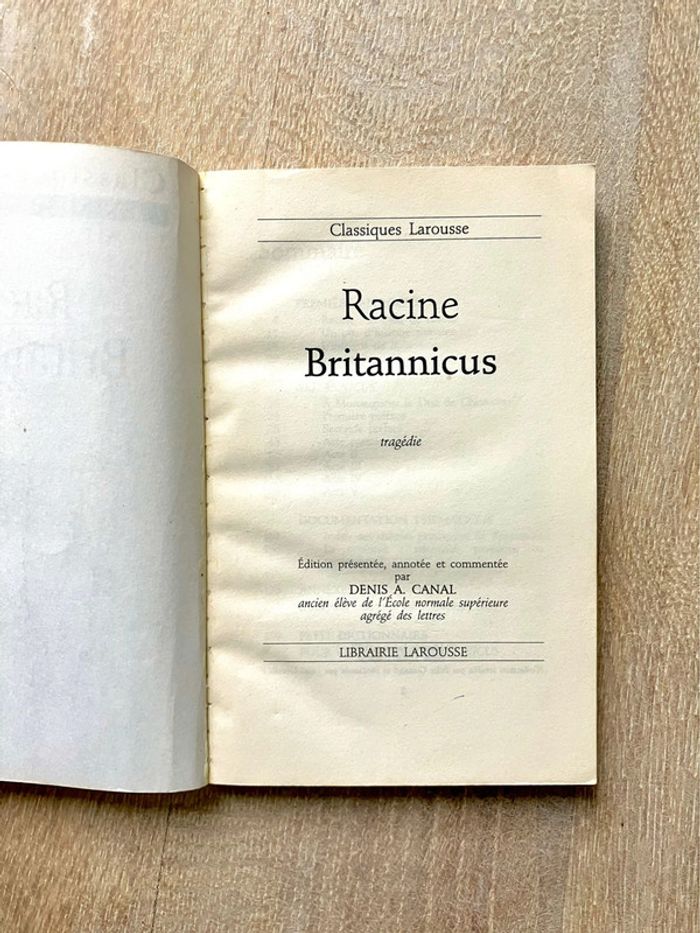 Britannicus de Racine Classiques Larousse texte intégral - photo numéro 5